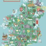 Show Me Ireland Tea Towel