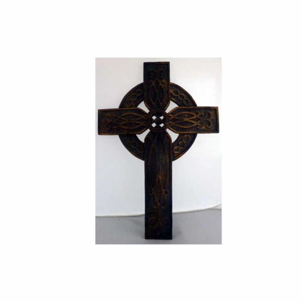 Rustic Celtic Cross Plaque