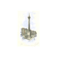Nelson's Pillar, Dublin 1923 Print