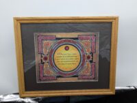 May You Have Warm Words on a Cold Evening....Irish Blessing Framed Print