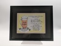 Irish Coffee Recipe Framed Print