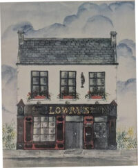Lowry's Bar, Clifden, Ireland Framed Print