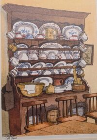 The Traditional Irish Dresser Signed Print